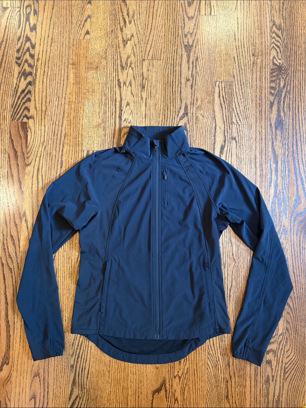 Athleta Black Run With It Workout Running Jacket XS